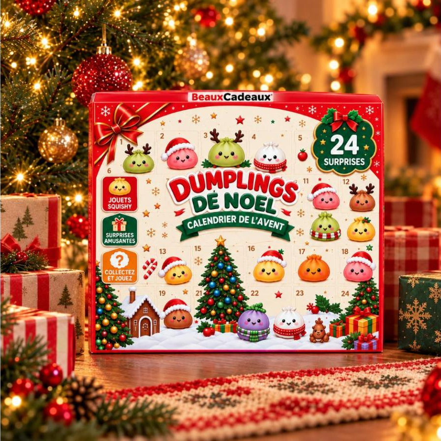 Calendrier de l'Avent Dumplings Beaux Cadeaux