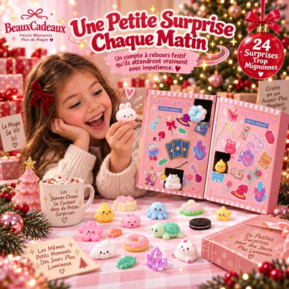Calendrier de l'Avent Squishy Magique Beaux Cadeaux
