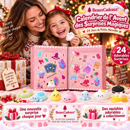 Calendrier de l'Avent Squishy Magique Beaux Cadeaux