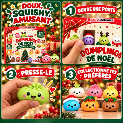 Calendrier de l'Avent Dumplings Beaux Cadeaux